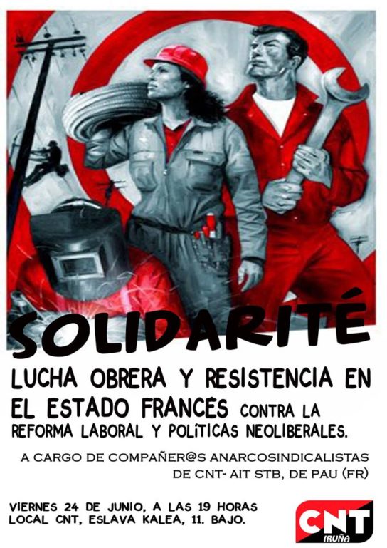 cartel solidarité castellano